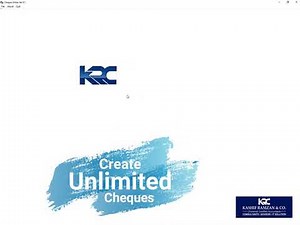 Cheqe Writer Software Activation Method| Step by Step | Free Download | #KRC