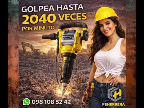 DeWalt D25901K Martillo Demoledor Quito Ecuador