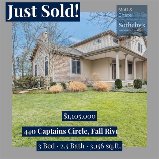 Just Sold for $1,105,000 in Fall River, MA! $30,000 over list price !