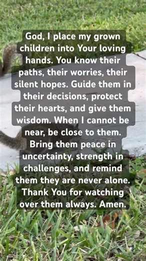 Prayer for Adult Children