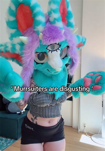 Leave the damn murrsuiters alone we can do what we want with our fursuits #furry #fursuit #kemono