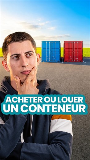 Acheter ou louer un conteneur : que choisir selon ton besoin ? 🤔 Durée du projet, budget, usage… on t’explique comment faire le bon choix en quelques secondes. Si ça t’intéresse, commente “Location” 👇 #location #conteneur #container | COMPAGNIE FRANÇAISE DU CONTENEUR