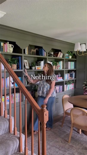 DIY Built-In Bookshelves: Formal Dining Room to Home Library
