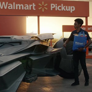 218K views · 488 reactions | Shopping carts beware... there’s a new hero in Gotham. Free Grocery Pickup, even faster with express mobile check-in. $30 minimum. Restrictions apply. All third party properties are the exclusive property of their respective owners. All Rights Reserved. | Walmart | Facebook