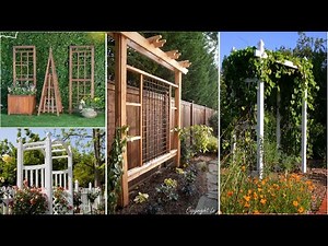 45+ Small garden Trellis and Lattice Ideas | Gardening and Planting Ideas | MY GARDEN TV