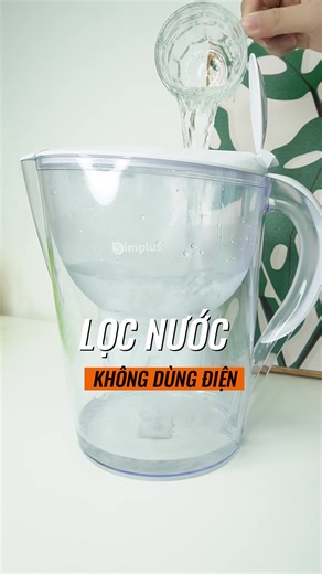 Bình lọc nước Simplus không cần điện