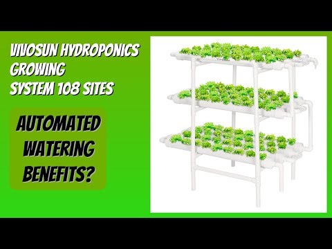 REVIEW (2026): VIVOSUN Hydroponics Growing System 108 Sites. Features