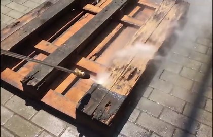 Turbo Nozzle Pressure Washer 4000 PSI Max Rotating Pressure Washer Nozzle with 1/4" Quick Connect Pressure Washer Tips Power Washer Nozzle for Cleaning Brick, Concrete, and Vinyl Surfaces