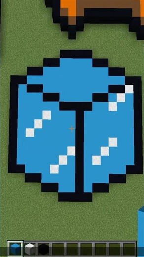 Minecraft Ice Block Build Tutorial! #shorts