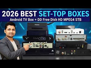 DD Free Dish Best Set Top Box ! Best Android Box Vs HEVC Vs HD MPEG4 Vs MPEG 2 Set Top Box 2026