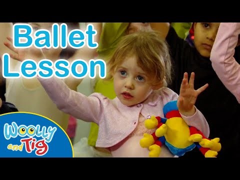@WoollyandTigOfficial - Tig's First Ballet Lesson | Full Episode | TV Show for Kids | Toy Spider