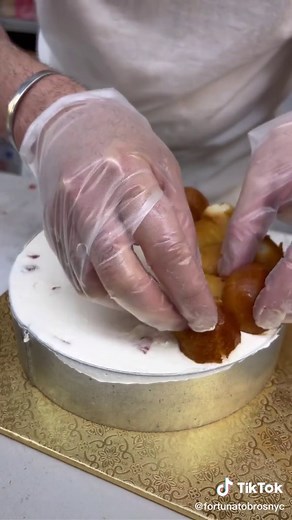 Delicious Rum Baba Cake Recipe at an Italian Bakery in Brooklyn