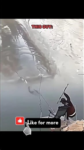 All Fishing Tricks Failed vs This Guy😱🐟 #fishing #trendingshorts