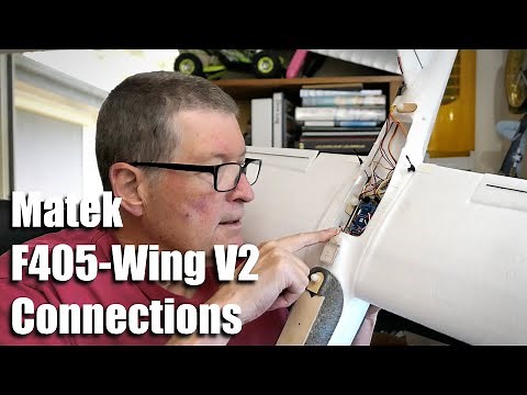 Matek F405 Wing V2 - Connections