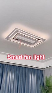 This bladeless fan light not only supports remote control but also voice control.#lamp #light #led #lightingdecor #homedecor #homedecoration #interiordesign #homeowners #interiordesigner #madeinchina #art #christmas | Alead Home Intelligent
