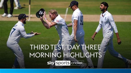 England vs India: Third Test, day three highlights from Lord’s