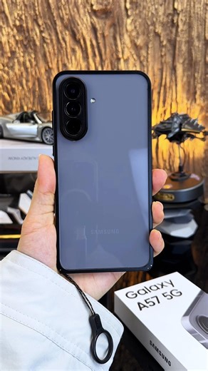 Samsung A57 Phone Case You've Never Seen Before! Backless Design! Aluminum Alloy Frame.