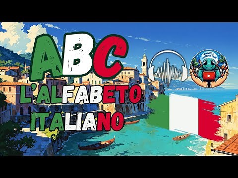 Italian Alphabet Pronunciation Simple Italian for Beginners, L'alfabeto Italiano