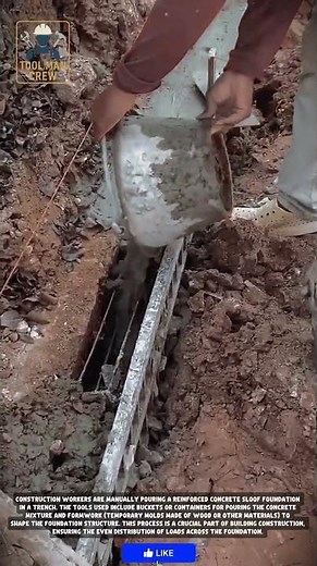 Creative Idea! Make Your Own Concrete Drainage Channels Using Simple Tools #workers