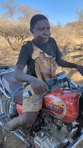 1M views · 21K reactions | Funny Moment: Hadza Tries Riding a Motorbike #hadzabetribe #traditional #chaba | Chachandu OG | Facebook