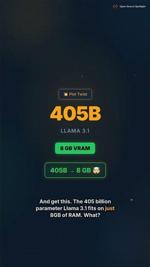 Run a 70B AI on a 4GB GPU? AirLLM is wild