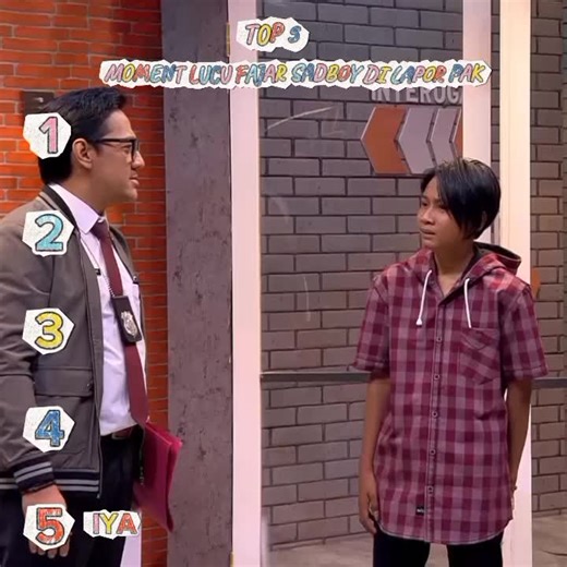 Top 5 Momen Lucu Fajar Sadboy di Lapor Pak