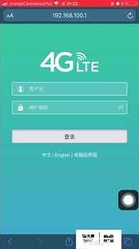 CONFIGURATION DES MODEM BVOT,BOLT, 4G/5G et autres MoDem chinois