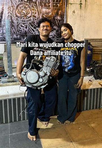 Daffit chopper sr400 dana affiliate 🙏🏻 #chopperindonesia #sr400 #daffitchoppersr400danaaffiliate
