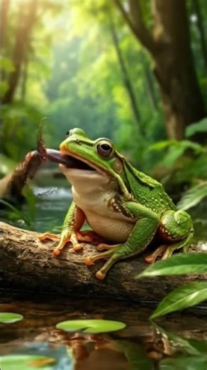 Frog Insect in 4K Slow Motion