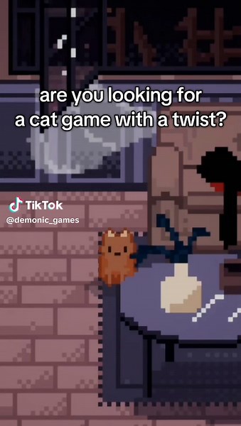 Remember to check out my Discord server as well to get all the updates as well!! https://discord.gg/YPyfj56P #cozygame #catgame #indiedeveloper #indiegame #pixelart #FCATOM #gameplay #perte #foryoupage #fyp #ue5