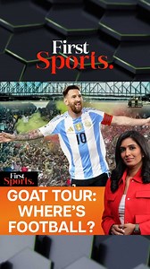 #FirstSports: Lionel Messi is finally coming to India after 14 years, but his GOAT Tour looks nothing like what fans imagined. From meet-and-greets and musical concerts to a charity fashion show and padel matches, the three-day, four-city tour has everything except real football. With ticket prices soaring up to a staggering $120,000, the question now is simple: will Indian fans actually get to see the Messi they fell in love with, or just the marketing machine behind him? In this deep dive, @ru