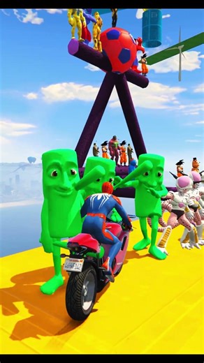 الرجل العنكبوت انقاذ باتمان Spider-Man Rescue batman vs iron man vs venom funny Game GTA 5 superhero