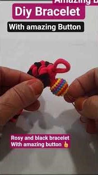 diy bracelet with amazing Button #diy #viral #diycrafts #handmade #bracelet #amazing #button #like #