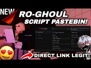 🌚Ro Ghoul Script Pastebin Autofarm Quest RC-Cells | Defeat all Boss Gyakusatsu | Train | AutoEat🩸