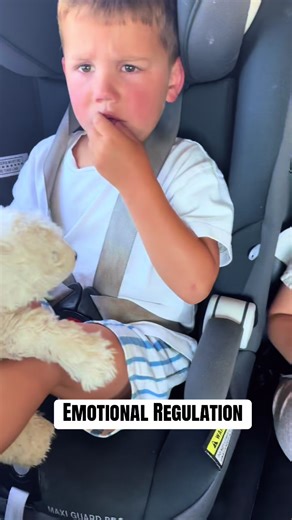 Co-regulation matters 💛 Kids can’t calm big emotions alone — they need a safe adult to help. Breathing together, staying close, being present… it works. In this moment, we paused, breathed together, and within seconds his body softened. This is what happens when regulation is taught with time, love, and consistency — it becomes a life skill. So proud of my sister and the beautiful work she’s done with her boys ✨ #BuildingBlocksTherapy #emotionalregulation #coregulation #bigfeelingslittlebodies 