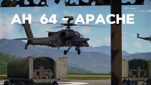 Apache Helicopter Tribute to RAF Pilot