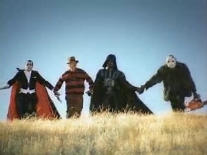 Horror Heroes in a Spanish DirectTV commercial, 2007 | Horror Ads