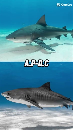 Bull shark vs Tiger shark