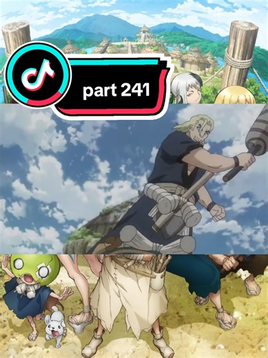 DR. STONE S1.Ep.14 - Part 241 FYP ANIME by. id_clipper_anime #drstone #animefyp #animetiktok #animeedit #anime