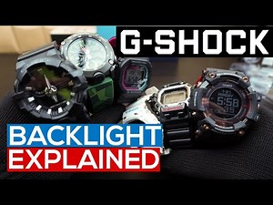 How does the G-Shock Backlight work??? Backlights & Features Explained!