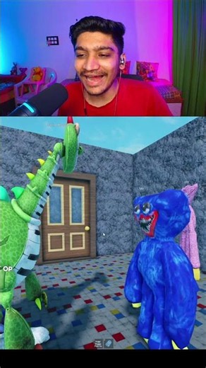 Huggy Wuggy Saved His Parents..!? 😩🩷 (Roblox) #kavipatel #funny #games #roblox