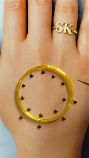 Arabic Mehndi Design | Mehndi Design | Eid Special Mehndi design ✨️ #skmehandi #mehndi