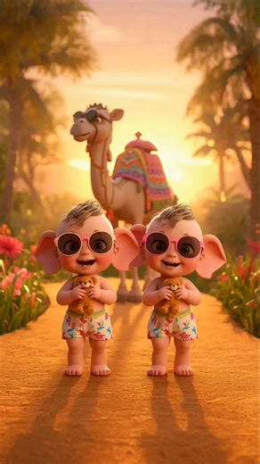 Twins Baby Ride Carousel Aborable Baby Moment With Pappy | Heartwarming And Fan Fair Vibes 2025