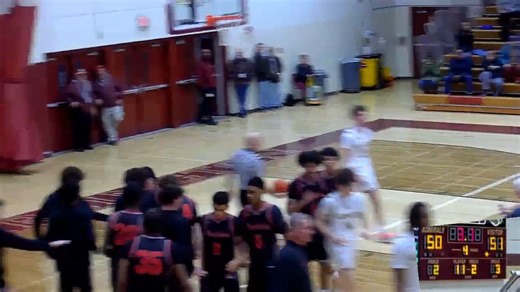 GameDay One on Instagram: "Aaron Rivera capped a North Rockland fourth-quarter comeback on the road on Tuesday. The junior guard made a wild up-and-under layup for the game-winner in a 51-50 road win at Arlington. The @aaronrivera2027 basket via the @sportsengine.play broadcast. @nrockathletics @northrocklandcsd"