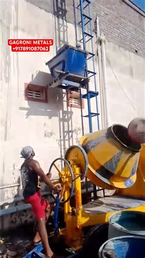 2 in 1 Mixer Machine with attached lift | lentar dalne ki machine tower wali