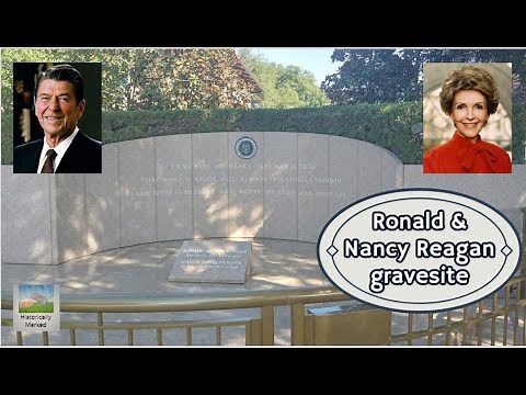 Gravesite of Ronald & Nancy Reagan