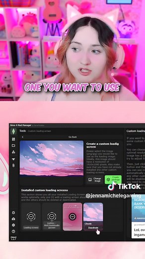 Create your own ✨custom loading screen✨ for the Sims 4 using Sims 4 Mod Manager! No previous mod creating experience required!💖 #simsmods #modding #simmer #simscreator #loadingscreen #sims4loadingscreen #sims4cc #sims4modmanager