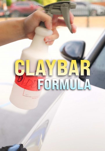 DIY Clay Bar Lubricant: Baby Shampoo Mix for Car Detailing
