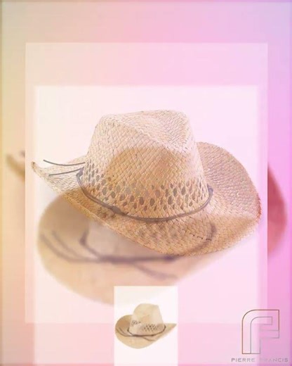 Beechfield - Straw Cowboy Hat