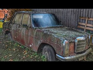From Scrap To Shine | 40 years old Mercedes Car Restoration